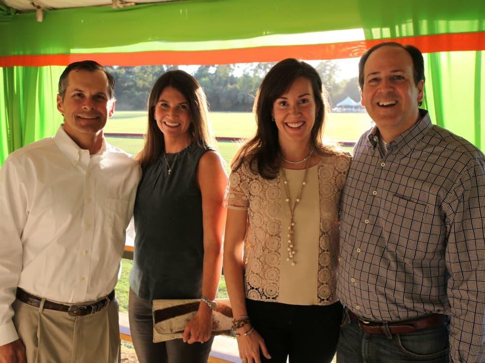 Toss for TCH John Griggs, Cari Griggs, Amy Reeves, Mike Reeves