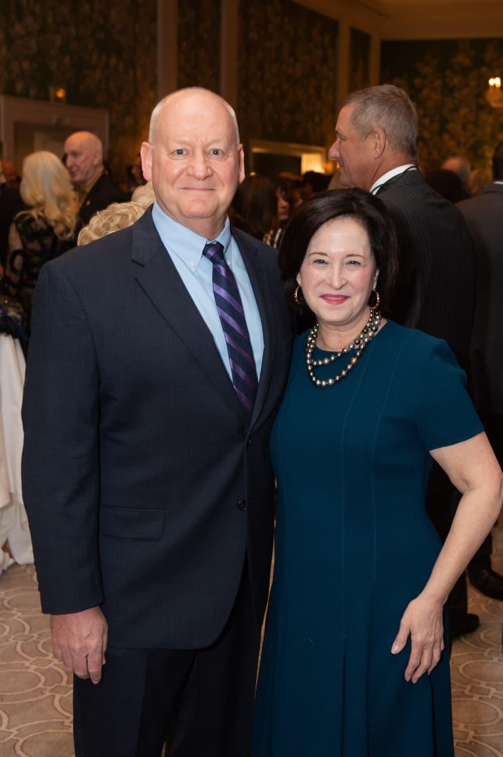 Touchdown for TEACH gala 2021 Drew Brees Craig Janies and Anne Neeson