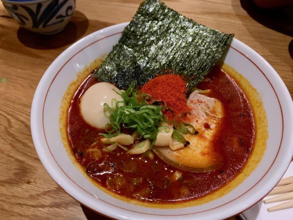 Toukei Izakaya spicy seafood ramen