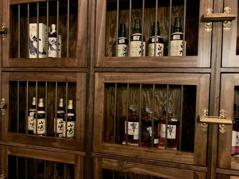 Toukei Izakaya whisky whiskey storage