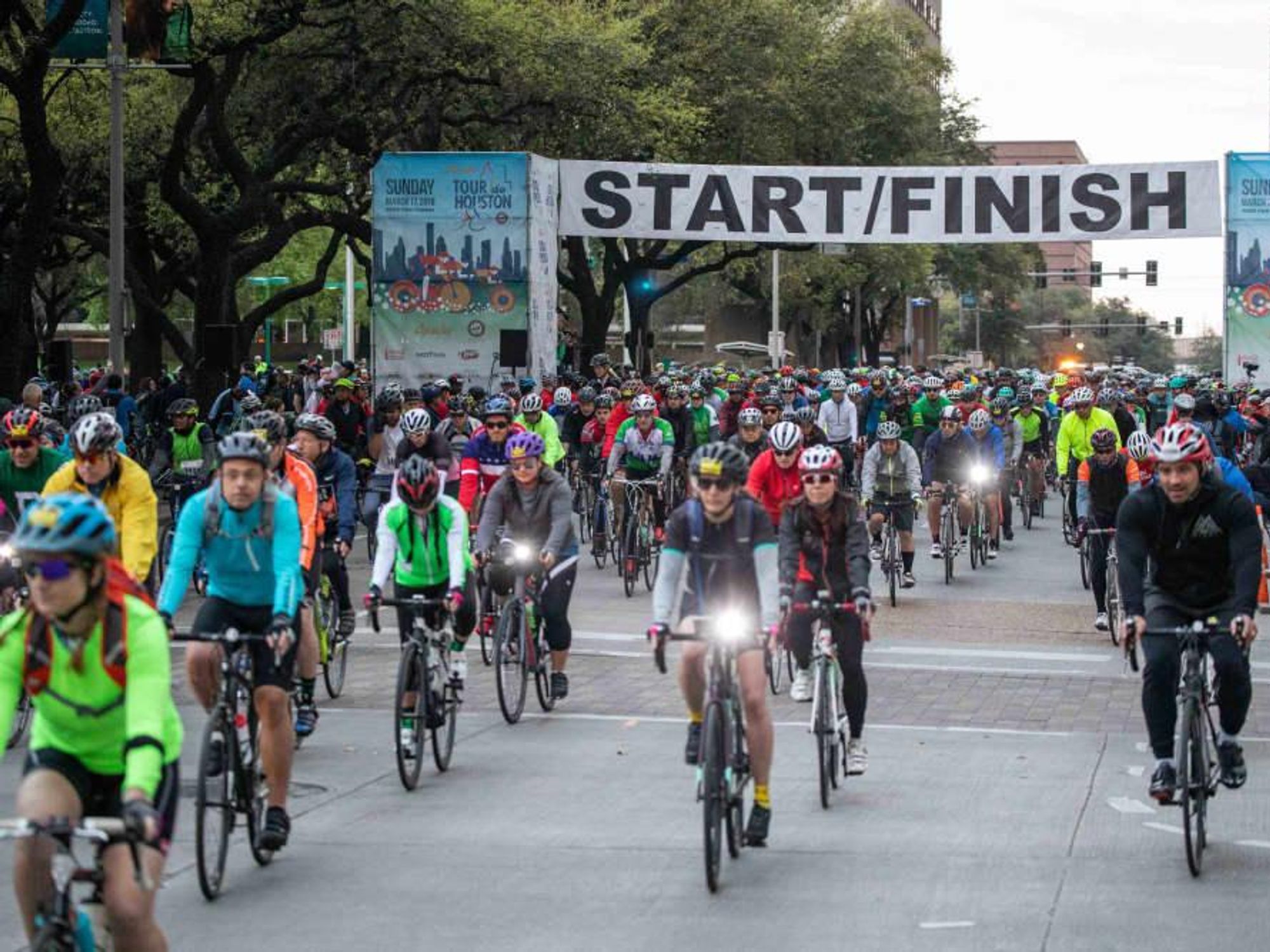 Tour de Houston annual bike ride cyclists back with scenic
