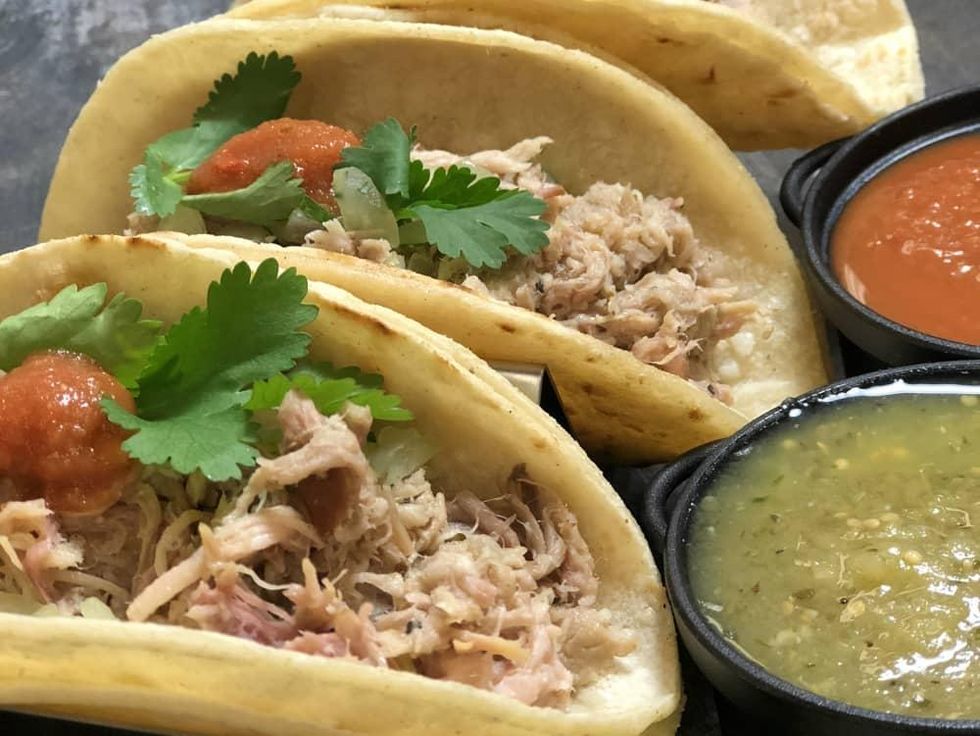 Toyota Center pork carnitas tacos Ken Hoffman