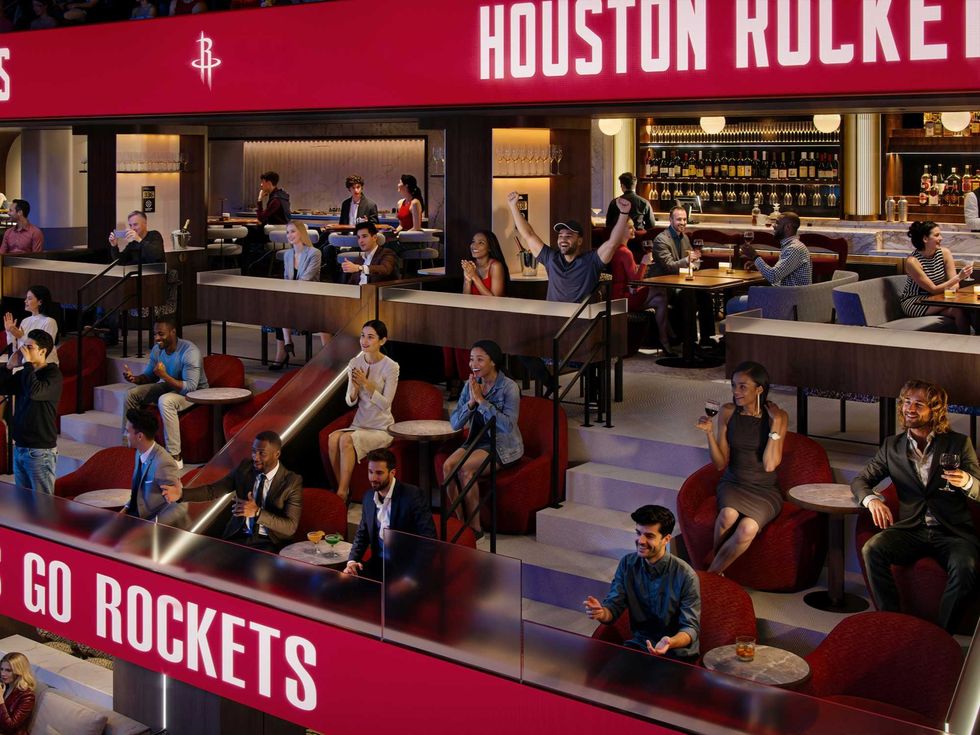 Toyota Center reimagined rendering