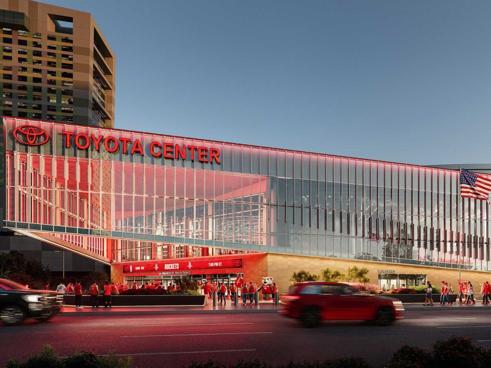 Toyota Center reimagined rendering