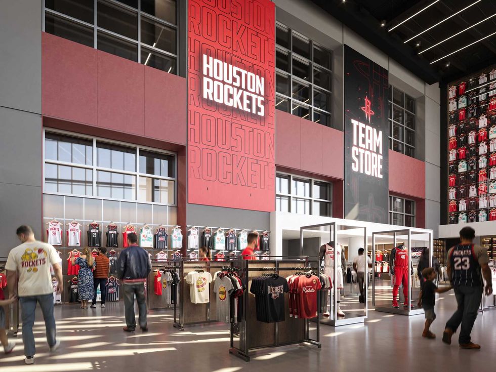 Toyota Center reimagined rendering