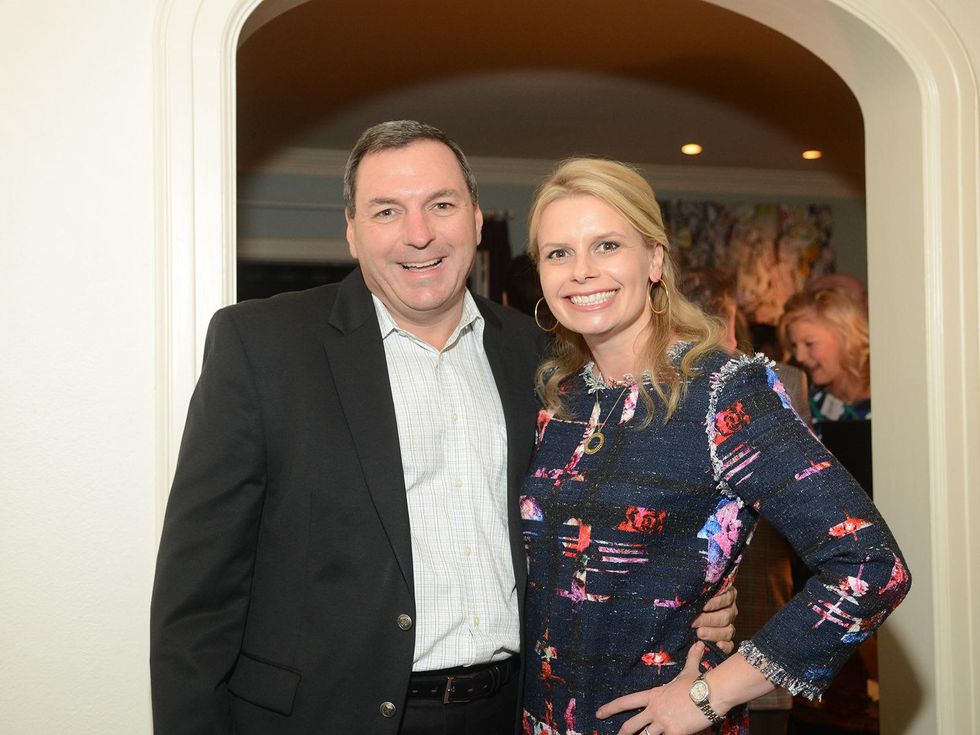 Tracy and Valerie Dieterich at the JDRF gala kick-off party January 2014