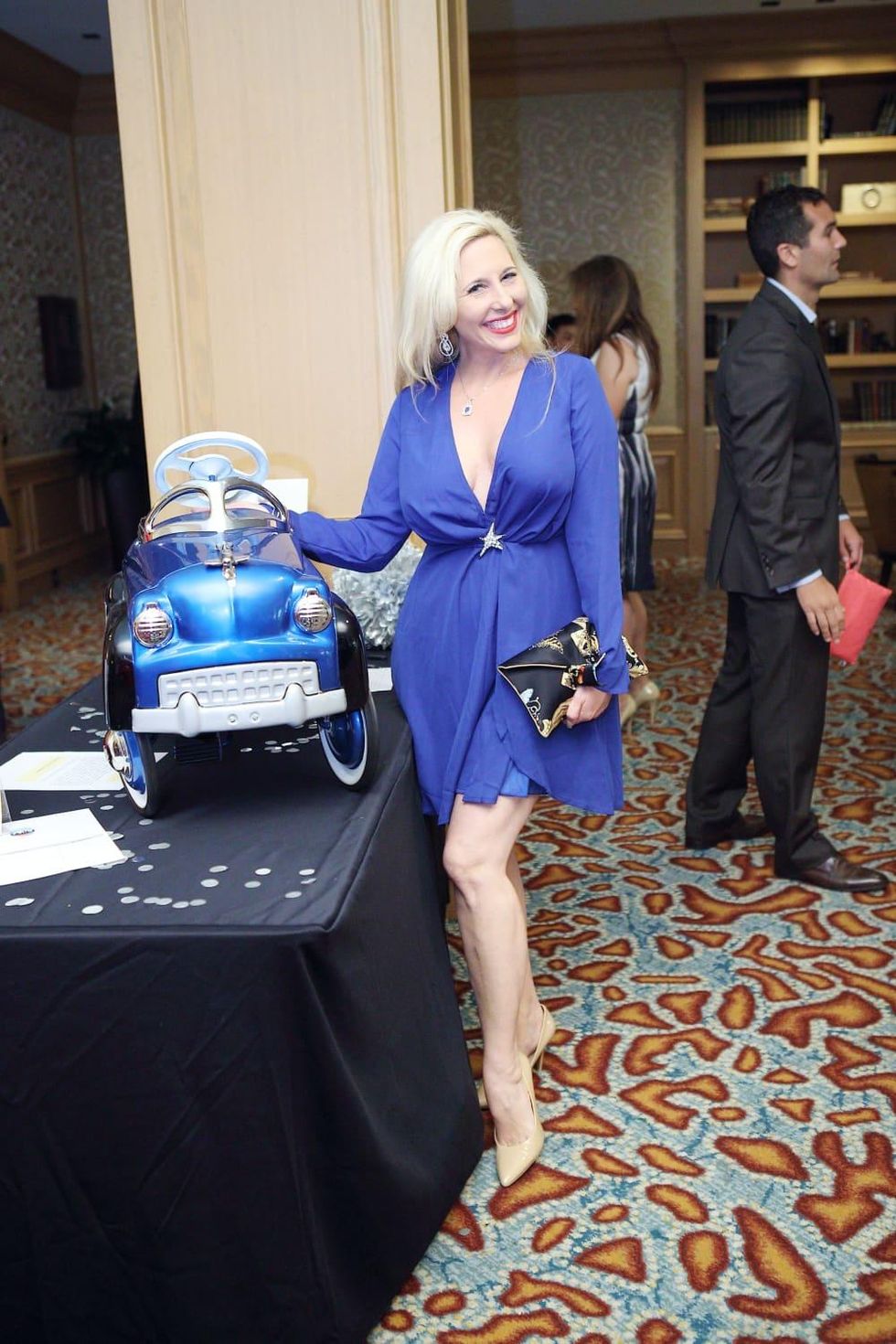 Tracy Faulkner at Great Age Movement inaugural fundraiser