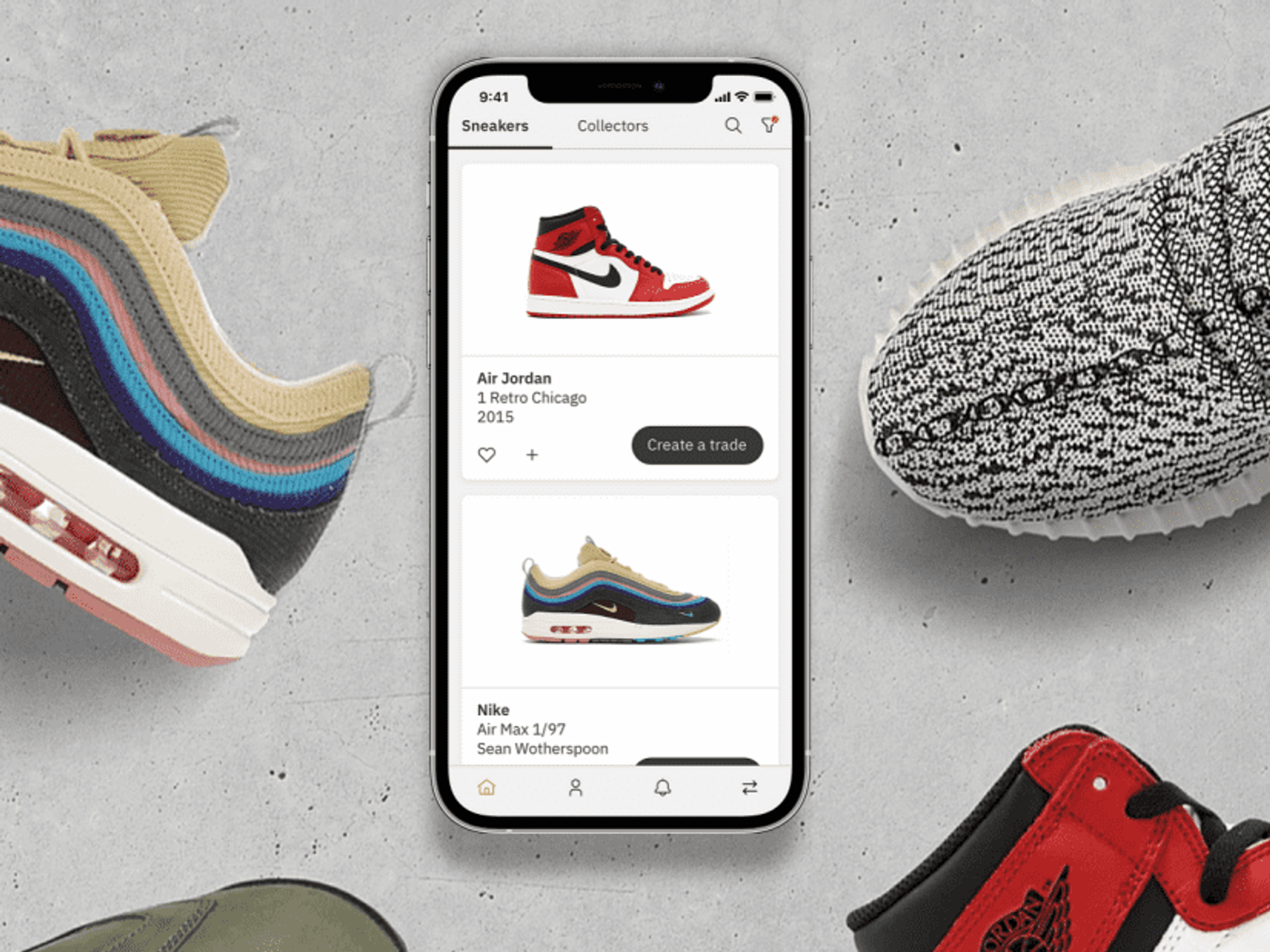 tradeblock sneaker app