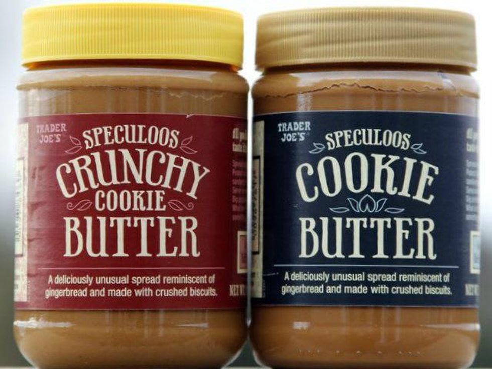 Trader Joe's crunchy cookie butter