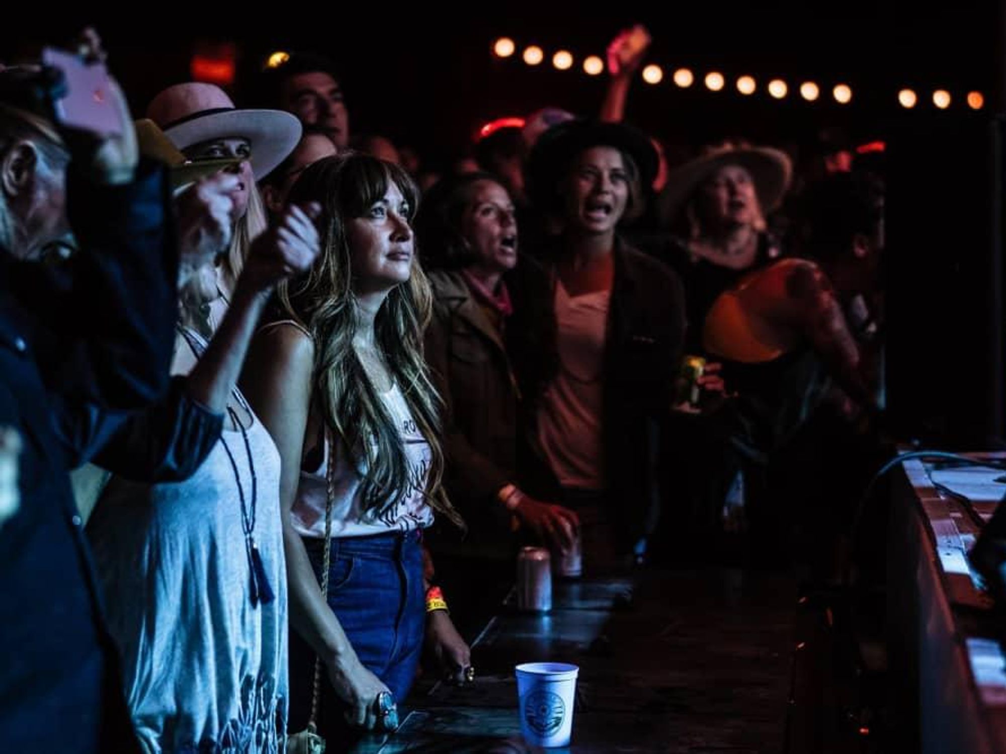 Trans Pecos El Cosmico crowd