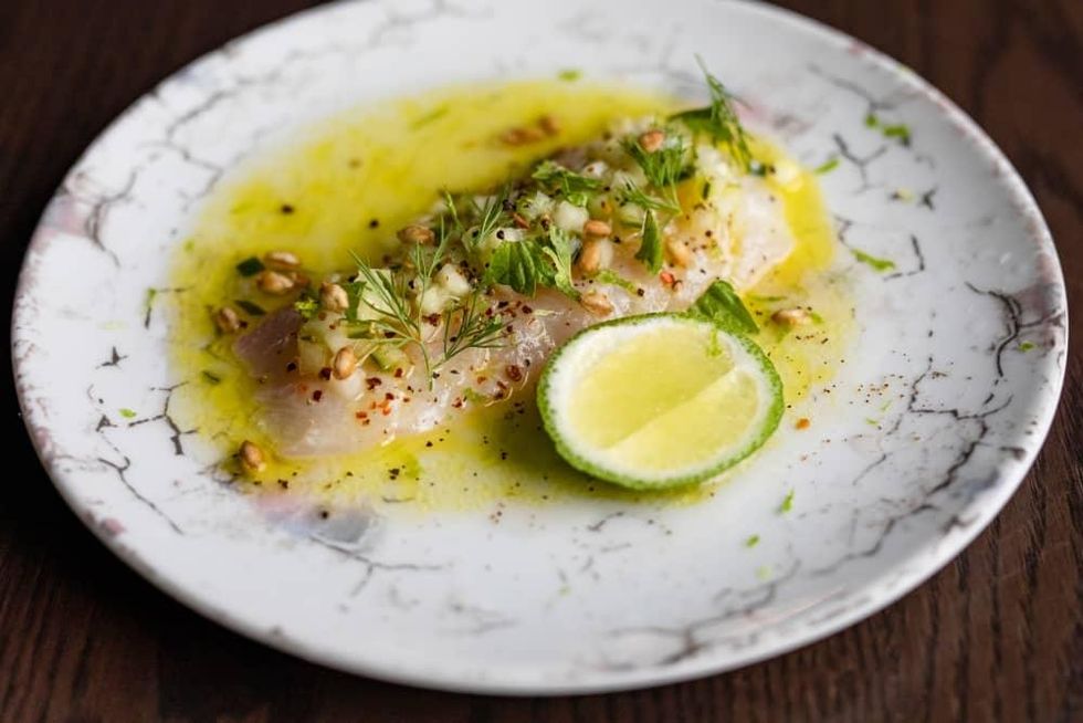 Trattoria Sofia Crudo di Pesce