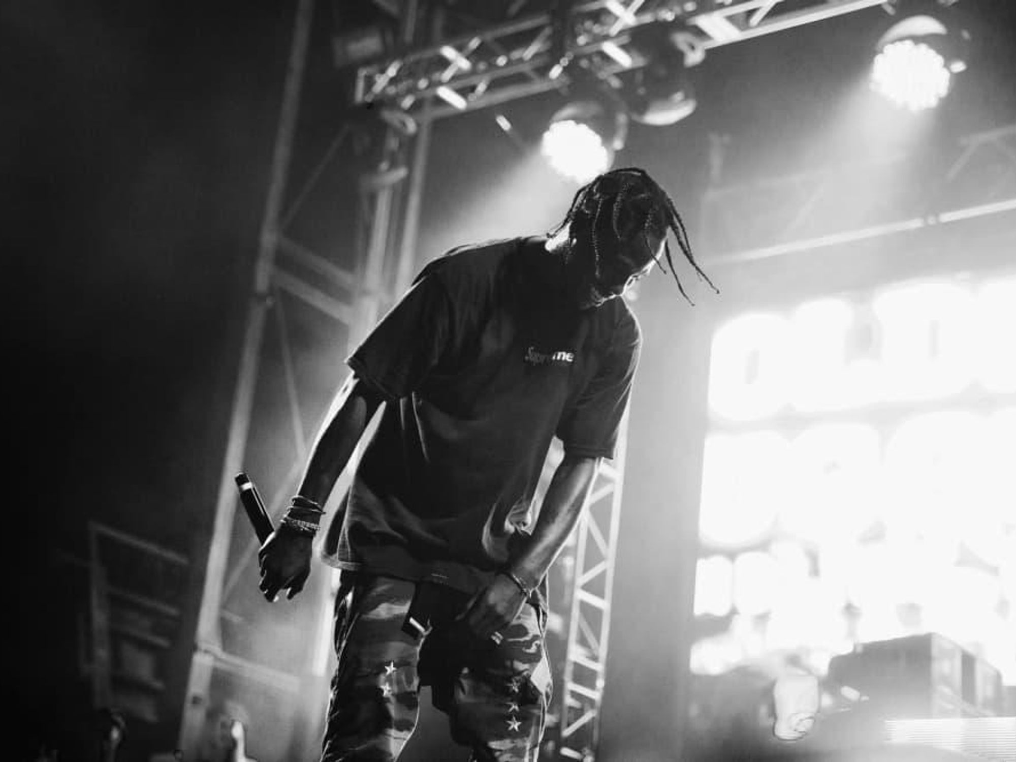 Travis Scott performs at the 2016 Mala Luna Fest.
