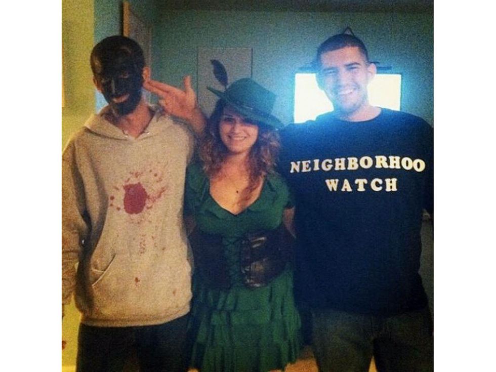 Trayvon Martin costume October 2013