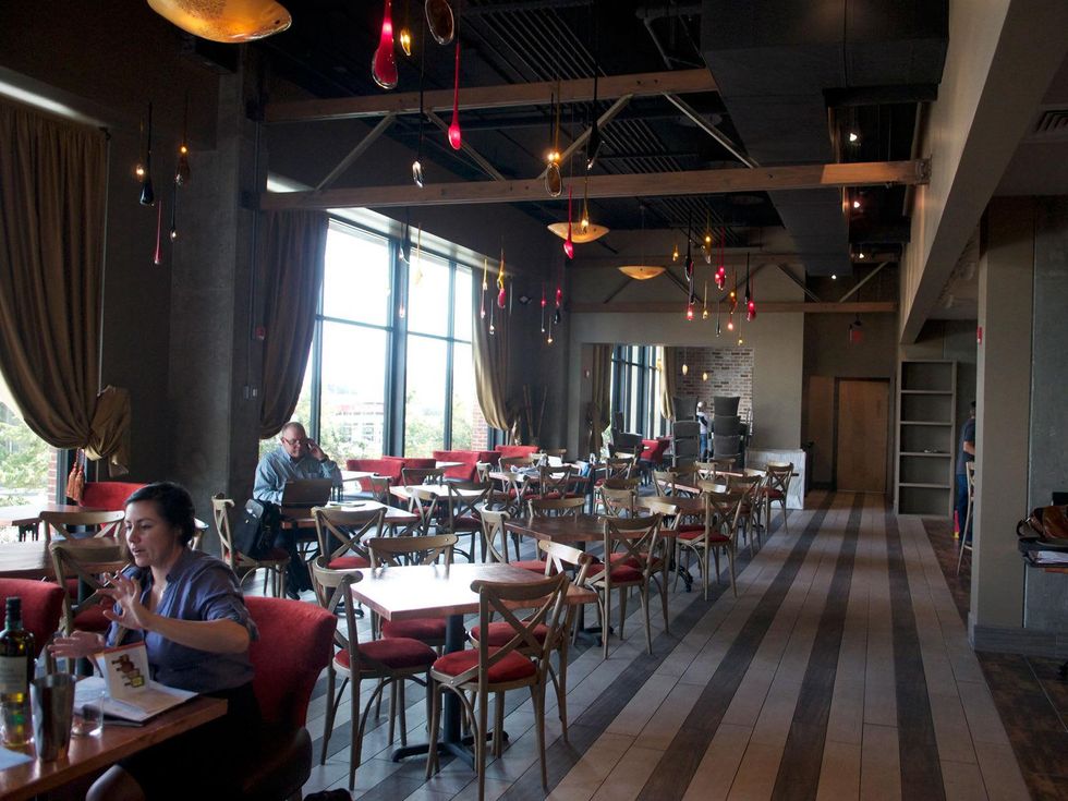 Trenza tour October 2013 dining area