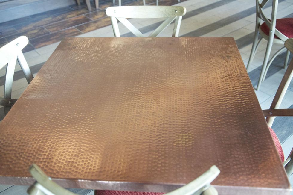 Trenza tour October 2013 table top