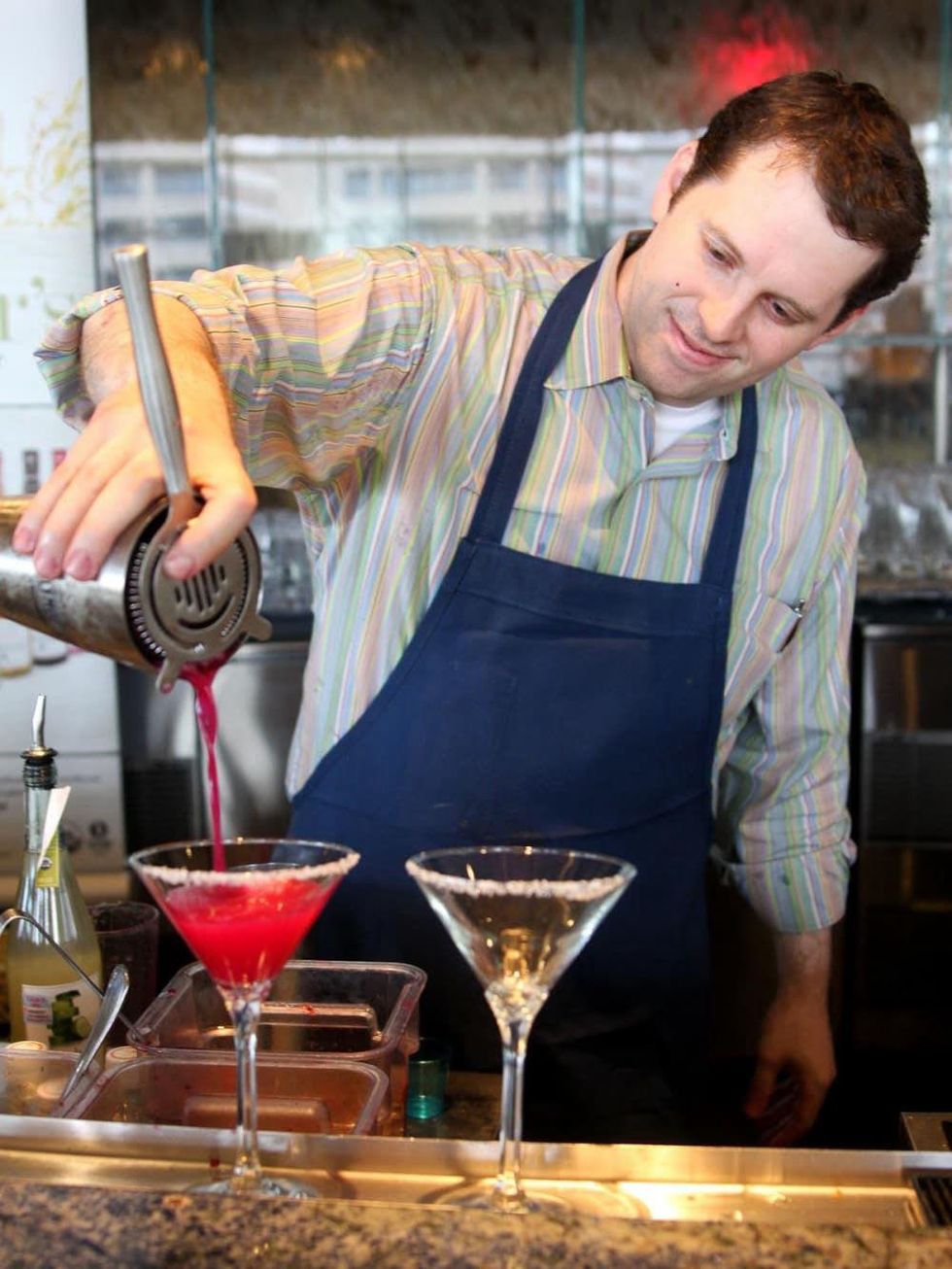 Trevisio, sommelier, mixologist Sean Beck, bar, drinks