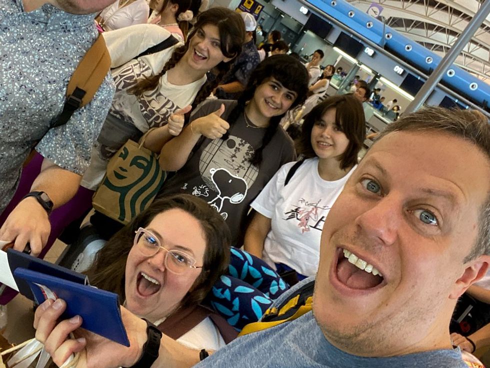 Trevor Boffone The Carnegie Vanguard High School travel group to Japan