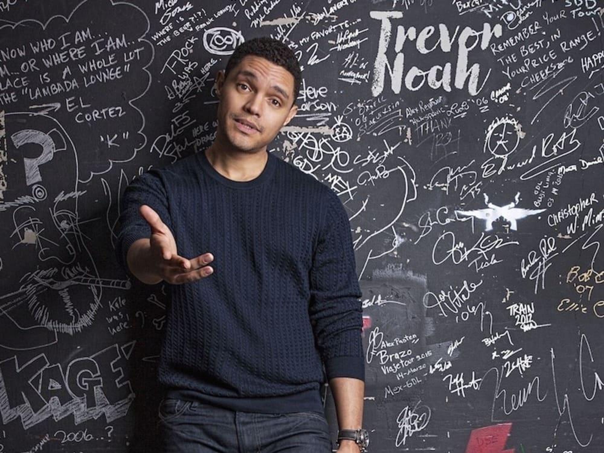 Trevor Noah Comedian - cropped photo