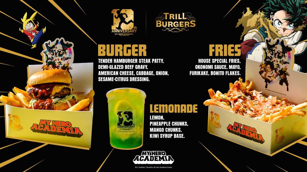 Trill Burgers My Hero Academia