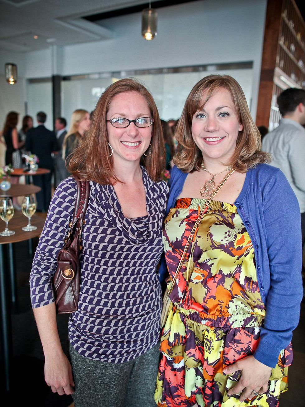 Triniti Mercury spring dinner, April 2013, Lindsey Brown, Claire Brown