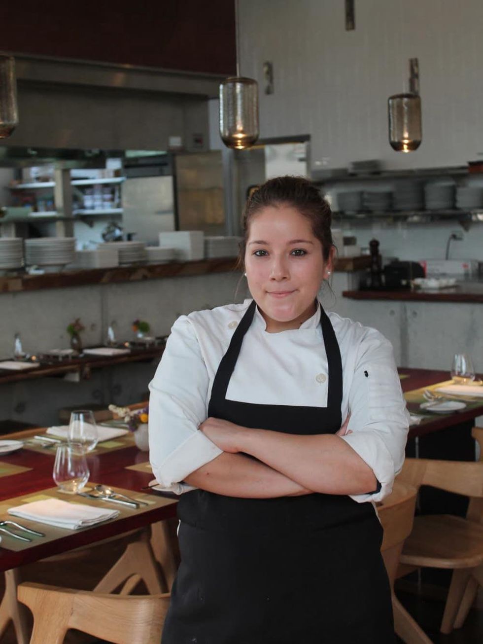 Triniti Restaurant pastry chef Samantha Mendoza