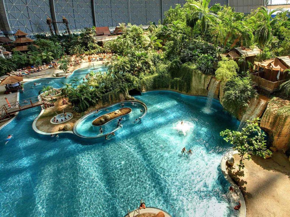 Tropical Islands resort interior