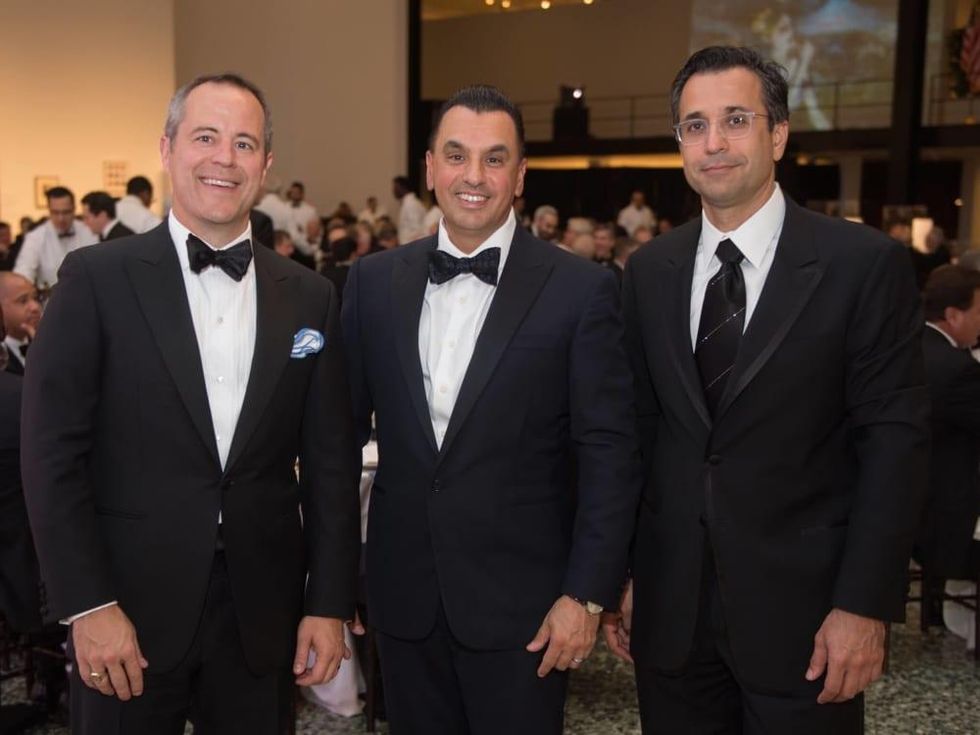 Troy Thacker, Devinder Bhatia, Mohammed Etmiman at One Great Night in November