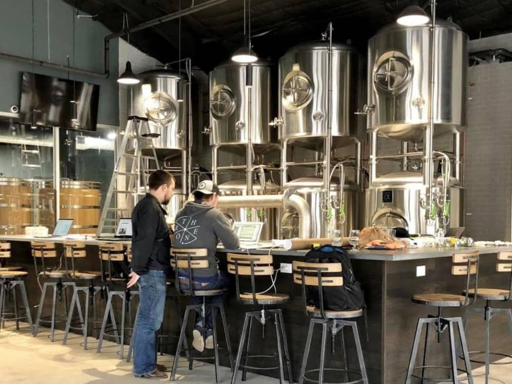 True Anomaly Brewing Company tap room