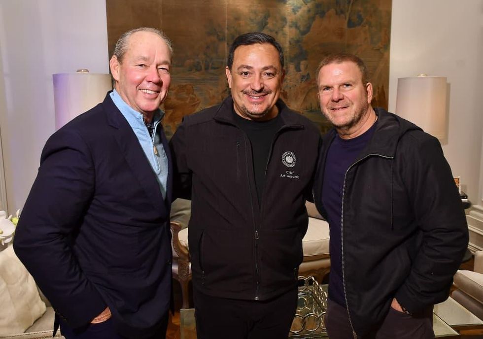 True Blue Gala 2019 Jim Crane, Houston Police Chief Art Acevedo, and Tilman Fertitta