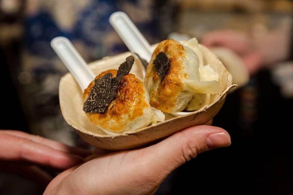 Truffle Masters Le Colonial dumpling