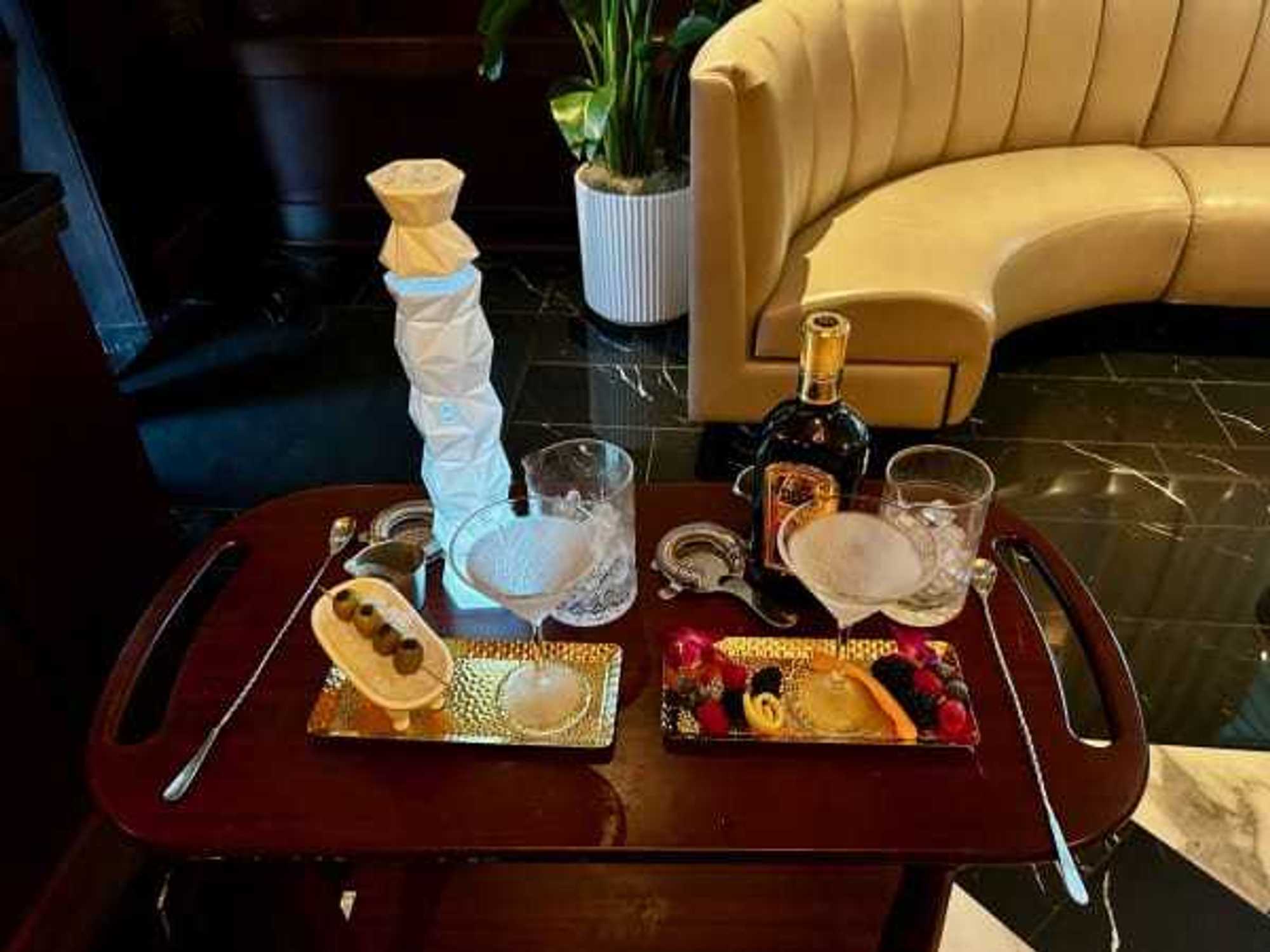 Truluck's martinis