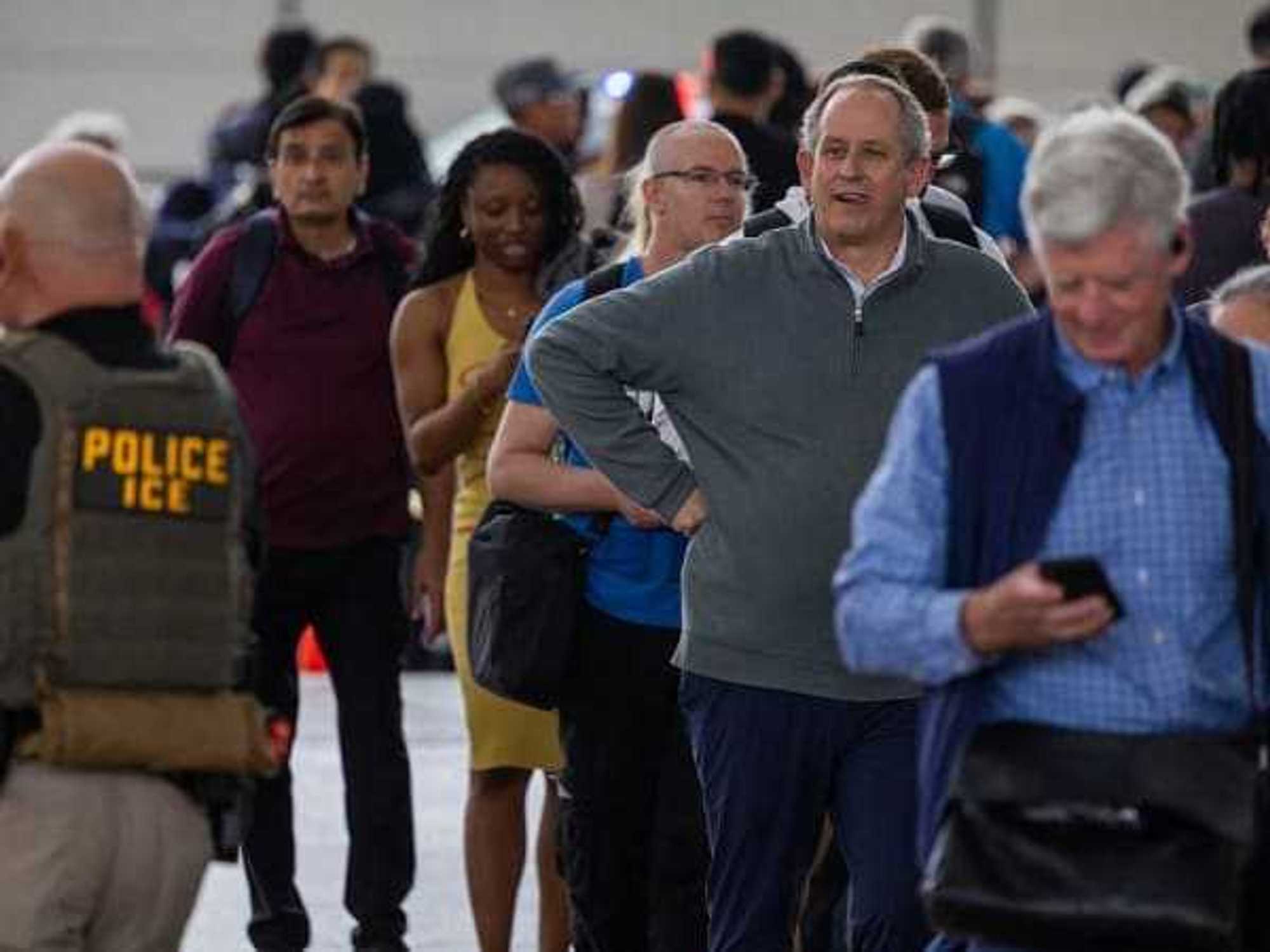 Trump Sends ICE Agents To Airports As DHS Remains Unfunded