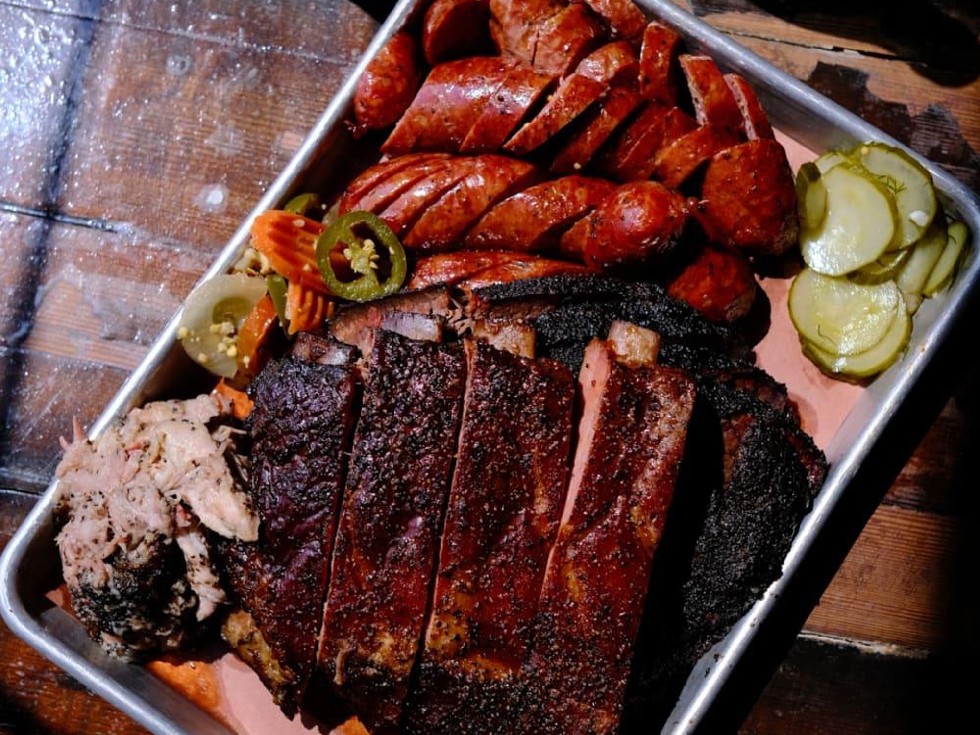 Truth barbecue bbq tray