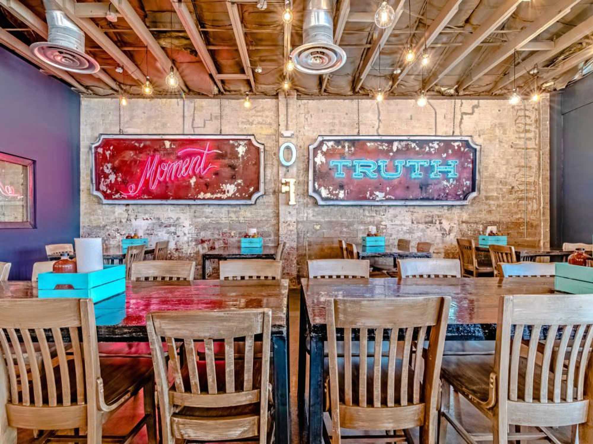 Truth Barbeque BBQ interior