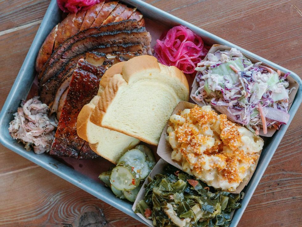 Truth BBQ tray