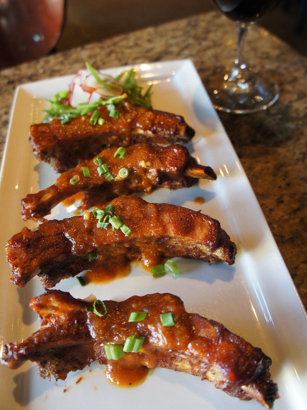 TTR, The Tasting Room, Uptown Park, pork ribs, January 2013