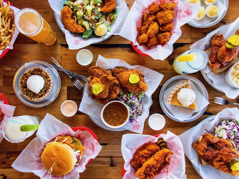 Tumble 22 food spread