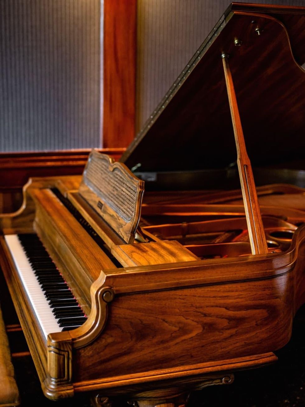 Turner's baby grand piano