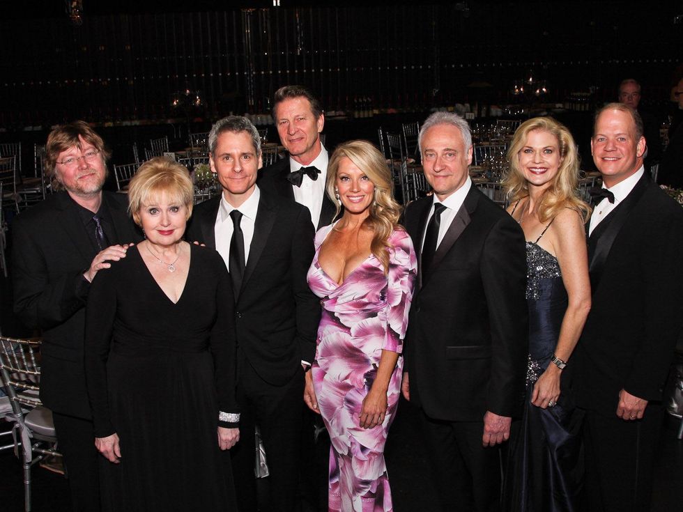 TUTS gala April 2013 Brad Ellis, Sally Mayes, Bruce Norris, Brett Cullen, Amy Pierce, Brent Spiner and Amy Pierce and Rob Pierce