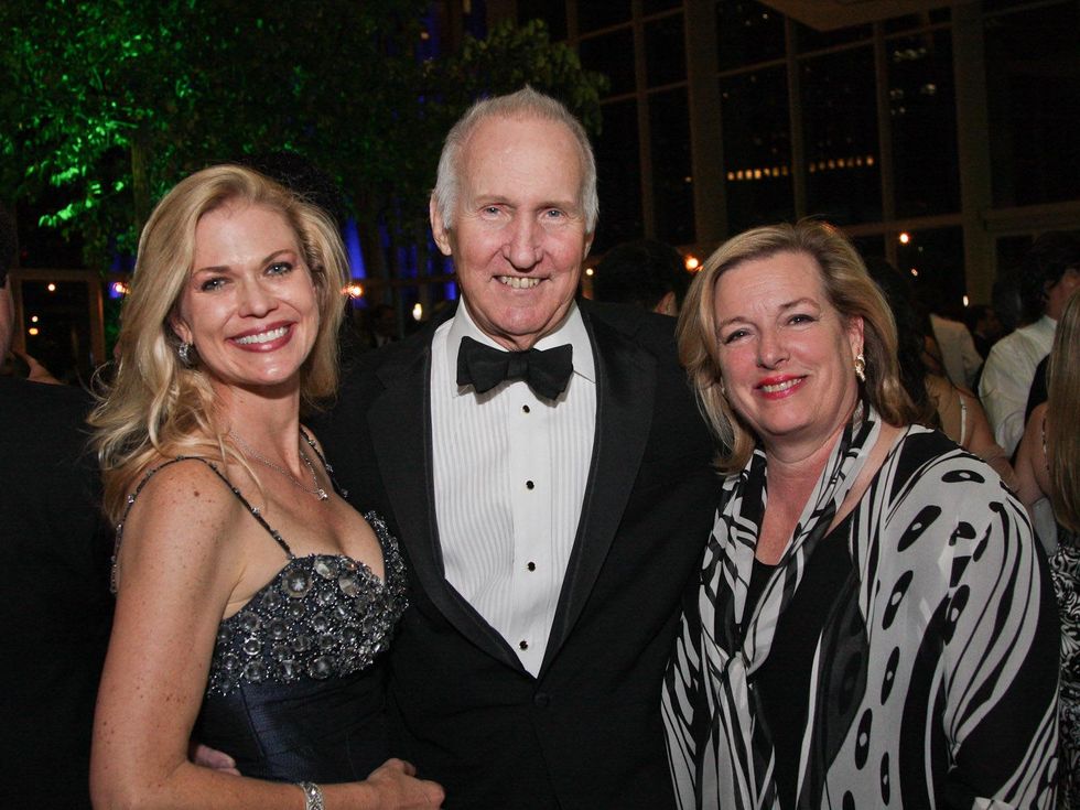 TUTS gala April 2013 Gala Chair Amy Pierce with Jim Crownover and Molly Crownover
