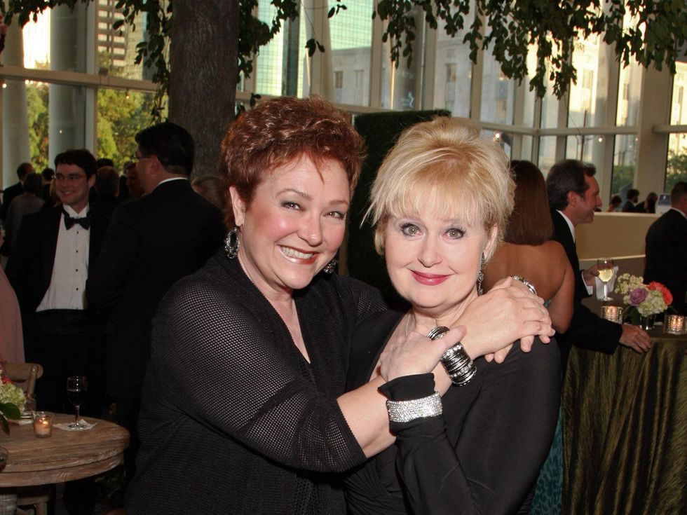 TUTS gala April 2013 Sharon Montgomery and Sally Mayes