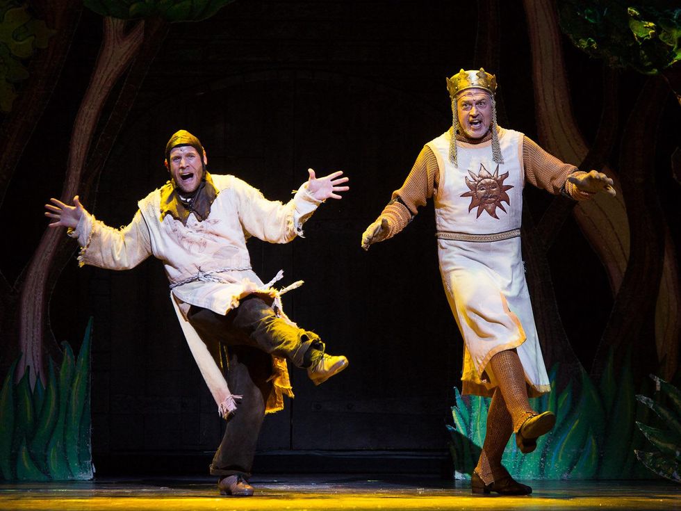 TUTS Spamalot King Arthur dancing