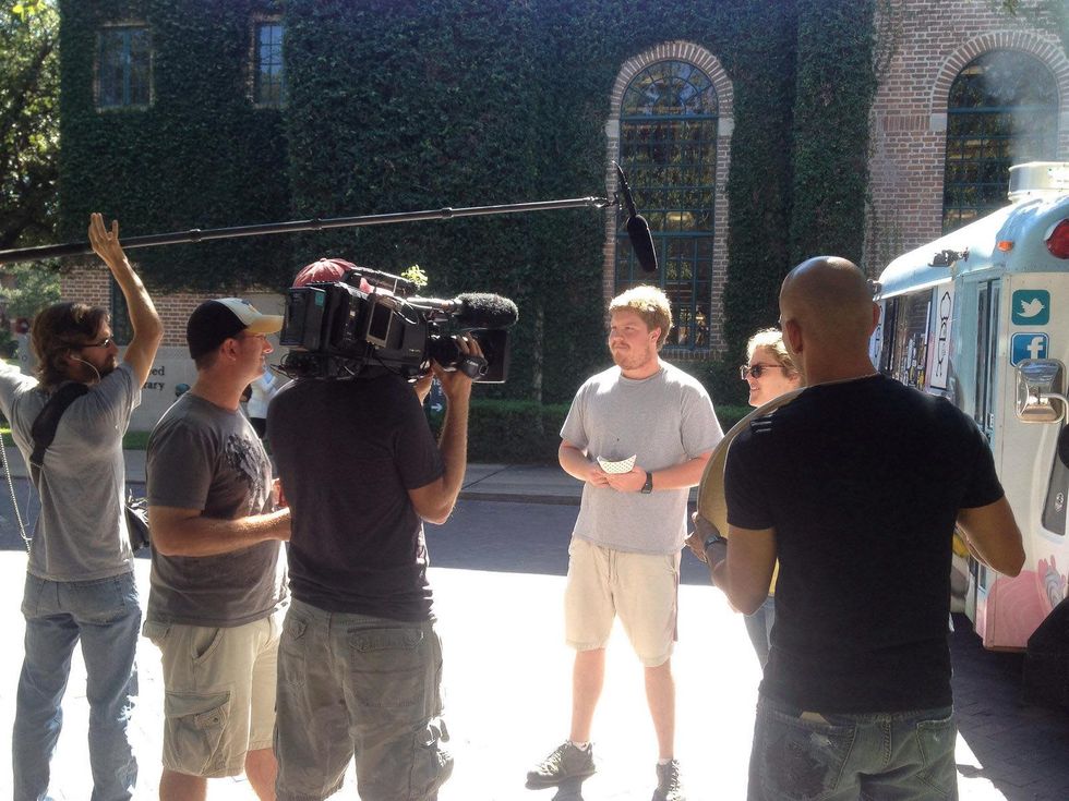 TV show Eat St at the Eatsie Boys October 2013