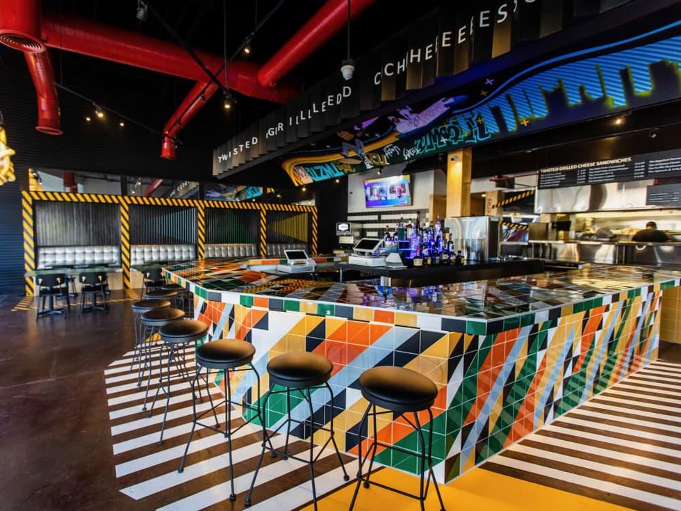 Twisted Grilled Cheese interior