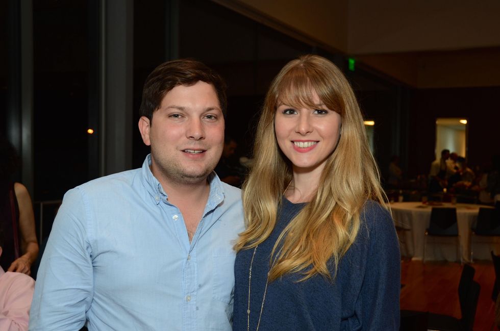 Tyler Horne and Ashley Seddon at the Telluride MountainFILM event February 2015