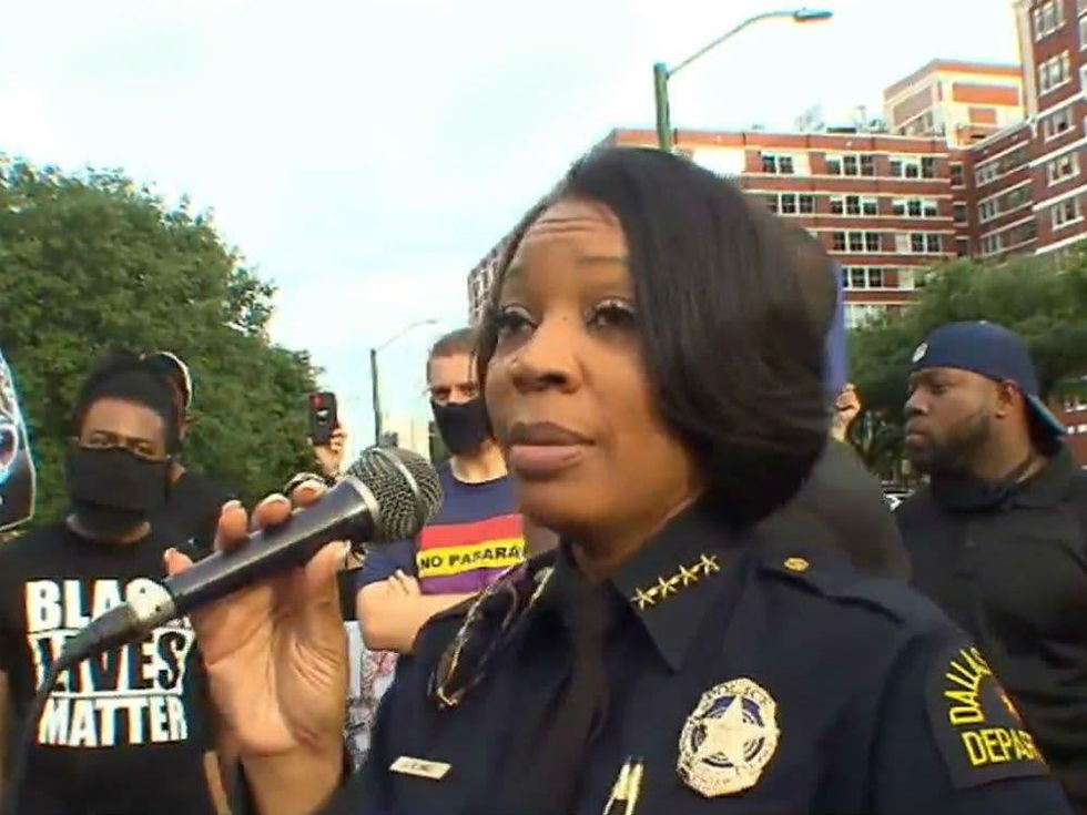 U. Renee Hall Dallas police chief