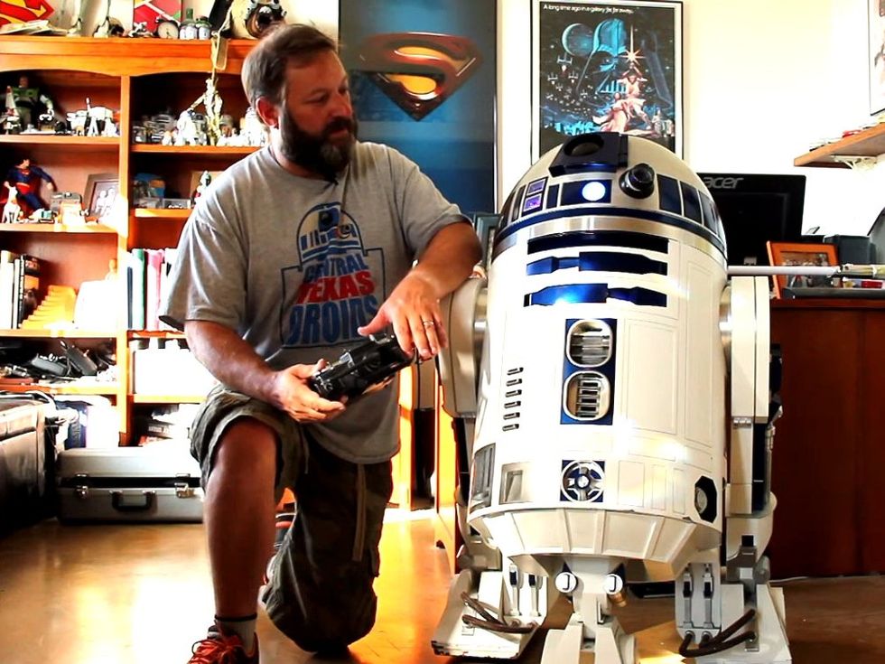 \u200bJamie McShan R2-D2 The Lone Star Wars State