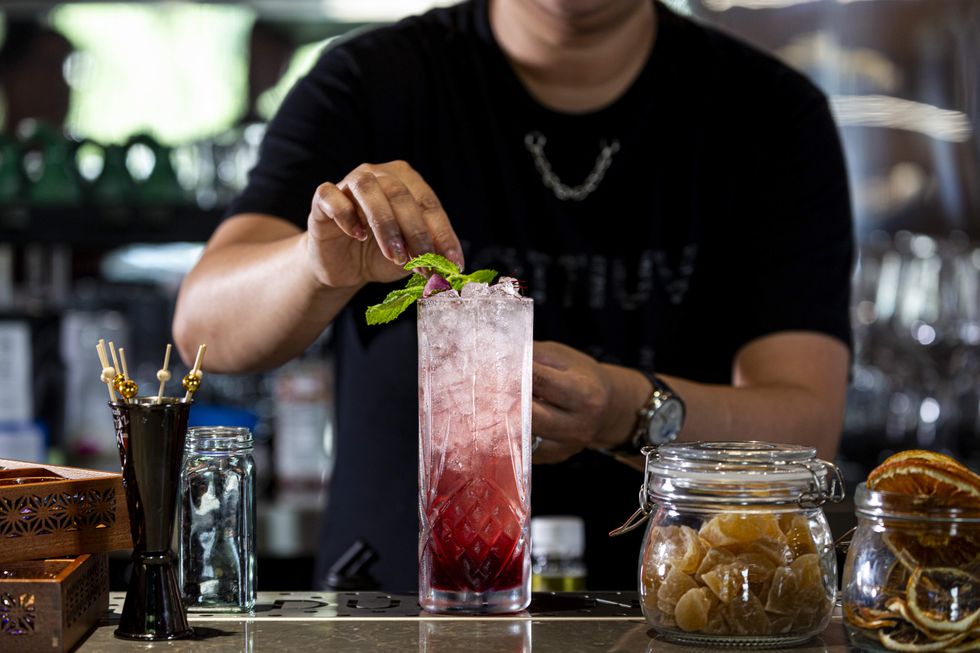 \u200bLove at First Sight Cocktail at Duck N Bao