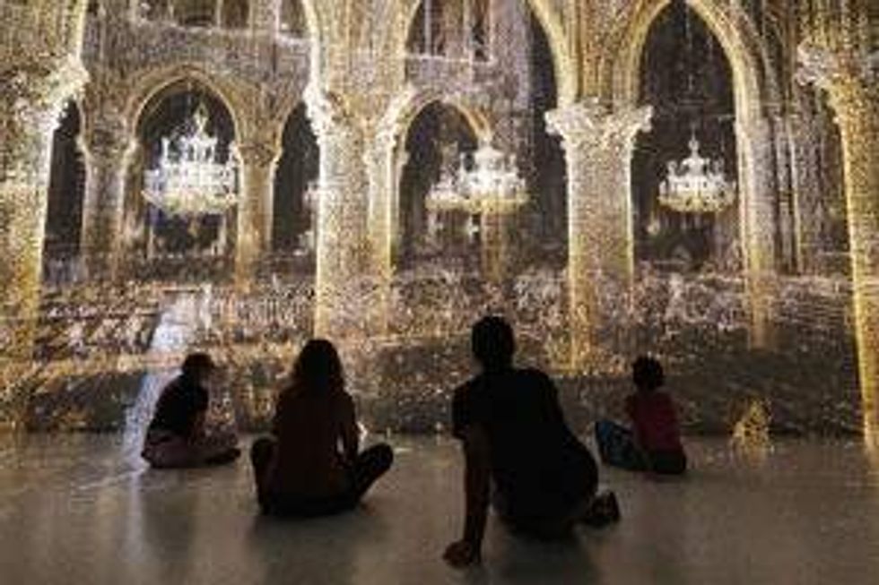 \u200bNotre Dame 3D data from Andrew Tallon, Yann Arthus Bertrand and TSVP.