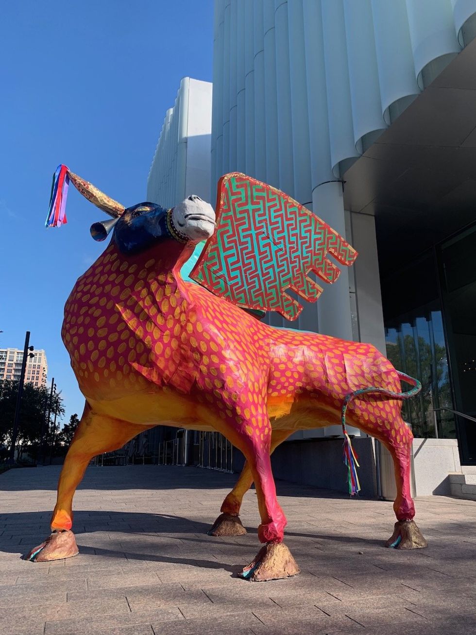 \u200bSculpture installation by Ibraim Nascimento